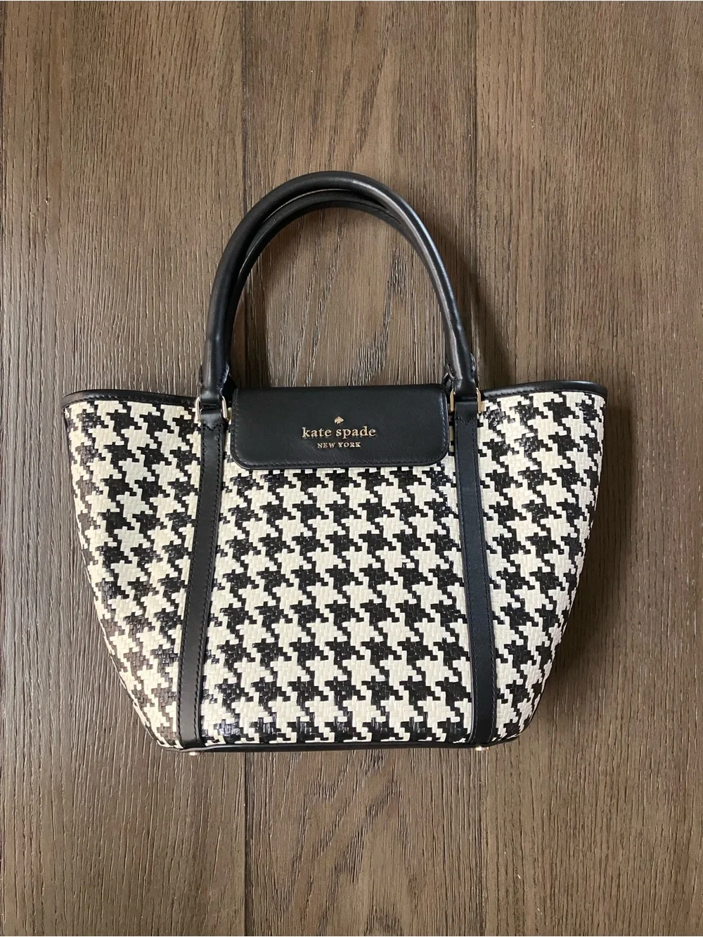 Kate Spade New York Houndstooth Cruise Medium Tote